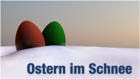 Ostern im Schnee!