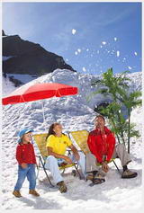 Schnee im Sommer